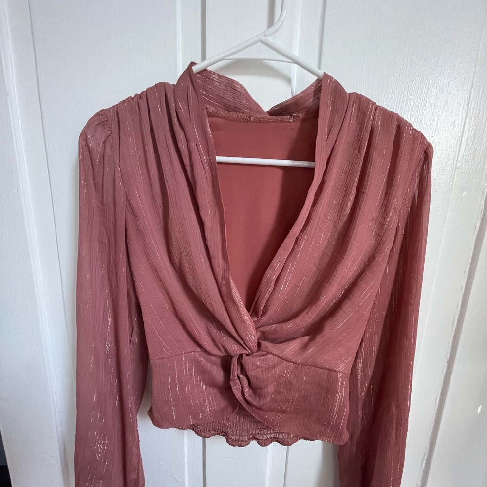 Dressy crop top